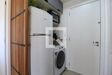 Sala/Cozinha de kitnet/studio para alugar com 1 quarto, 24m² em Vila Nova Conceição, São Paulo