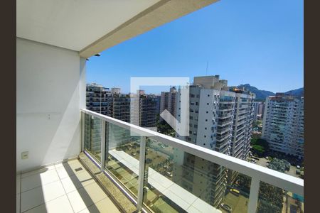 Varanda da Sala  de apartamento à venda com 3 quartos, 127m² em Barra Olímpica, Rio de Janeiro