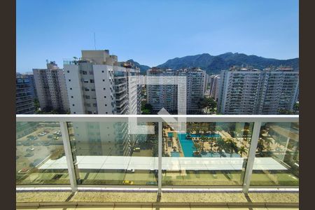 Vista da varanda  de apartamento à venda com 3 quartos, 127m² em Barra Olímpica, Rio de Janeiro