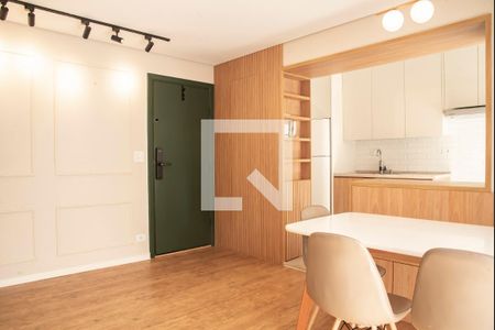 Sala de apartamento para alugar com 1 quarto, 50m² em Vila Monte Alegre, São Paulo