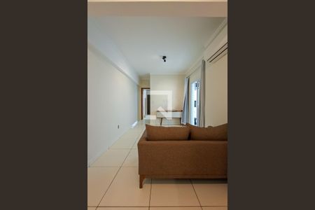 Sala de apartamento para alugar com 1 quarto, 59m² em Canto do Forte, Praia Grande
