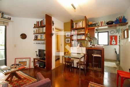 Sala de Estar e Jantar de apartamento à venda com 1 quarto, 44m² em Sumarezinho, São Paulo