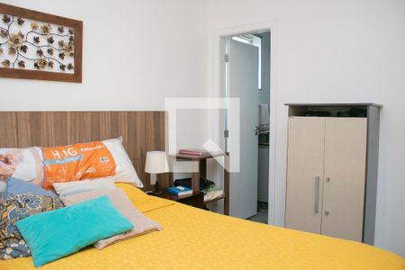 Suíte de apartamento à venda com 3 quartos, 94m² em Sion, Belo Horizonte