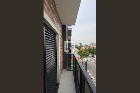 Quarto 1 Varanda de apartamento à venda com 2 quartos, 80m² em Vila Metalúrgica, Santo André