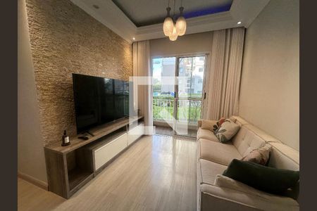 Sala de apartamento para alugar com 3 quartos, 68m² em Jardim Tupanci, Barueri