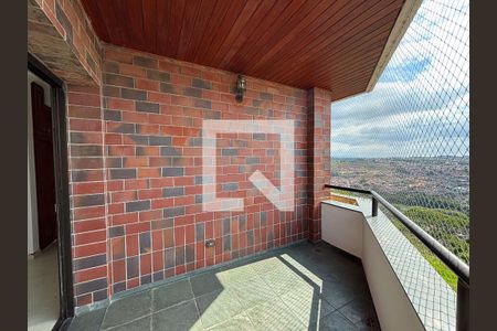 Varanda da Sala 2 de apartamento para alugar com 4 quartos, 180m² em Jardim Bela Vista, Jacareí