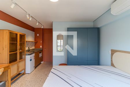 Studio de kitnet/studio para alugar com 1 quarto, 21m² em República, São Paulo