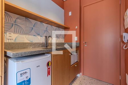 Studio de kitnet/studio para alugar com 1 quarto, 21m² em República, São Paulo