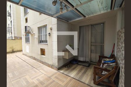 Varanda  de apartamento à venda com 2 quartos, 70m² em Taquara, Rio de Janeiro