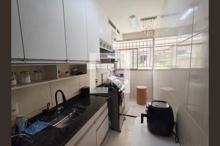 Cozinha e Área de Serviço de apartamento à venda com 2 quartos, 70m² em Taquara, Rio de Janeiro