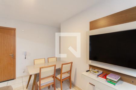 Sala de apartamento à venda com 2 quartos, 47m² em Conjunto Helena Antipoff, Belo Horizonte