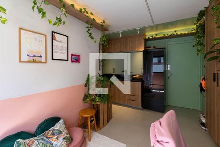 Sala de apartamento à venda com 1 quarto, 26m² em Vila Buarque, São Paulo