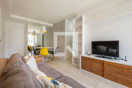 Sala/Cozinha de apartamento para alugar com 2 quartos, 66m² em Pinheiros, São Paulo