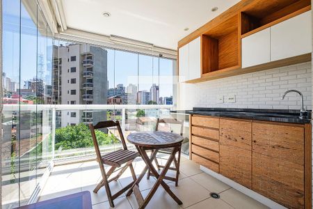 Sala/Cozinha de apartamento para alugar com 2 quartos, 66m² em Pinheiros, São Paulo
