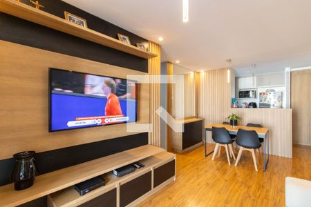 Sala de apartamento para alugar com 3 quartos, 90m² em Picanço, Guarulhos