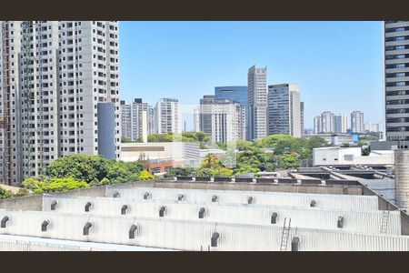 Vista da Sala/Cozinha de apartamento para alugar com 1 quarto, 24m² em Várzea da Barra Funda, São Paulo