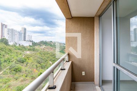 Varanda da Sala de apartamento para alugar com 2 quartos, 68m² em Vila da Serra, Nova Lima