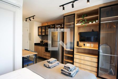 Studio de kitnet/studio para alugar com 1 quarto, 25m² em Jardim Paulistano, São Paulo