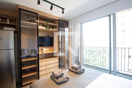 Studio de kitnet/studio para alugar com 1 quarto, 25m² em Jardim Paulistano, São Paulo