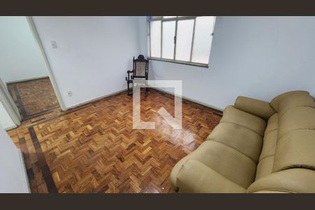 Sala de apartamento para alugar com 2 quartos, 65m² em Marapé, Santos