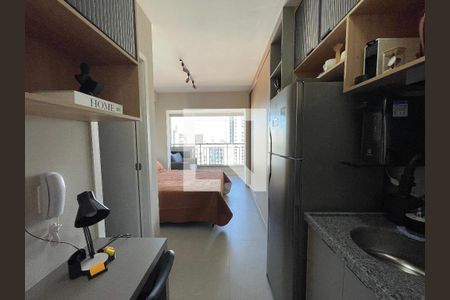 Studio - Cozinha de kitnet/studio para alugar com 1 quarto, 23m² em Butantã, São Paulo