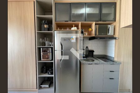 Studio - Cozinha  de kitnet/studio para alugar com 1 quarto, 23m² em Butantã, São Paulo