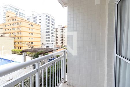 Varanda de apartamento para alugar com 2 quartos, 88m² em Vila Assuncao, Praia Grande