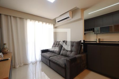 Sala de apartamento para alugar com 1 quarto, 57m² em Nova Aliança, Ribeirão Preto