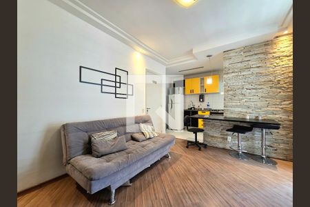 Sala de apartamento para alugar com 1 quarto, 40m² em Vila Olímpia, São Paulo