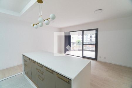 Sala/Cozinha de apartamento para alugar com 3 quartos, 86m² em Vila Guarani (zona Sul), São Paulo