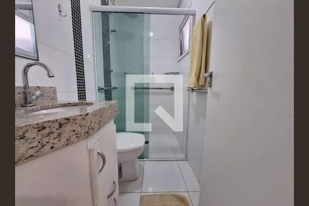 Banheiro de apartamento à venda com 2 quartos, 82m² em Jardim Paraiso, Santo André
