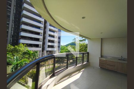 Varanda - Sala de apartamento para alugar com 2 quartos, 86m² em Barra da Tijuca, Rio de Janeiro
