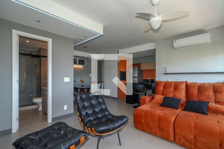 Sala de apartamento para alugar com 2 quartos, 72m² em Jardim do Salso, Porto Alegre