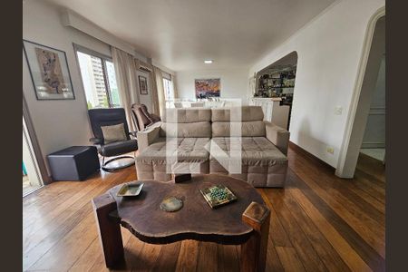 Sala de apartamento à venda com 4 quartos, 210m² em Campo Belo, São Paulo