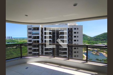 Varanda - Sala de apartamento para alugar com 2 quartos, 86m² em Barra da Tijuca, Rio de Janeiro