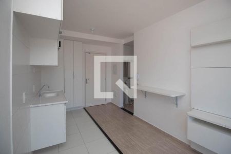 Sala/Cozinha de apartamento para alugar com 1 quarto, 29m² em Vila Mazzei, São Paulo