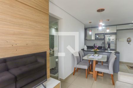 Sala de apartamento para alugar com 3 quartos, 60m² em Centro, Diadema