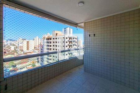 Sacada  de apartamento para alugar com 2 quartos, 85m² em Vila Tupi, Praia Grande