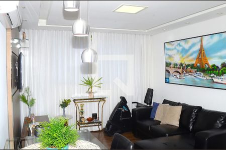 Sala de apartamento à venda com 2 quartos, 60m² em Guarani, Belo Horizonte