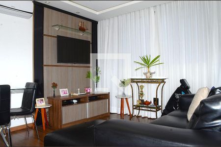 Sala de apartamento à venda com 2 quartos, 60m² em Guarani, Belo Horizonte