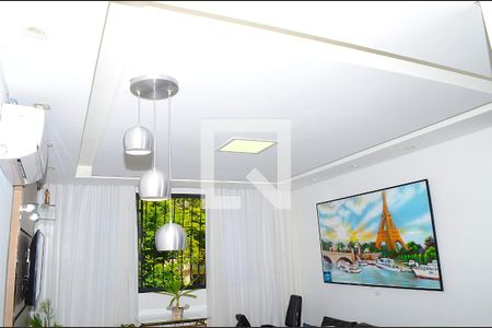 Sala de apartamento à venda com 2 quartos, 60m² em Guarani, Belo Horizonte