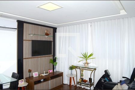 Sala de apartamento à venda com 2 quartos, 60m² em Guarani, Belo Horizonte