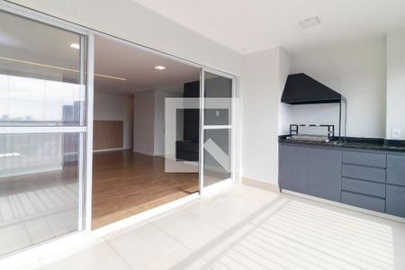 Sala - Varanda de apartamento à venda com 2 quartos, 94m² em Jardim Caravelas, São Paulo