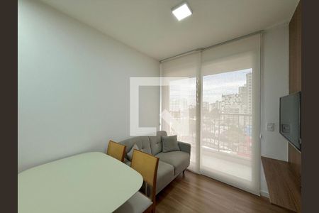 Sala  de apartamento à venda com 2 quartos, 37m² em Santo Amaro, São Paulo