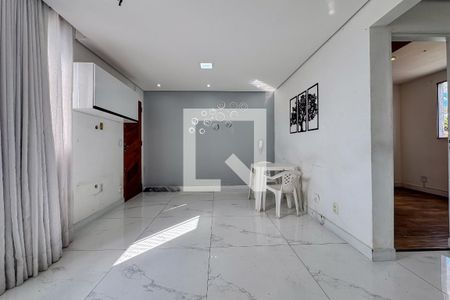 Sala de apartamento à venda com 2 quartos, 51m² em São Francisco, Belo Horizonte