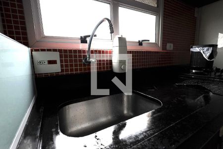 Cozinha de apartamento para alugar com 2 quartos, 52m² em Vila Assunção, Santo André