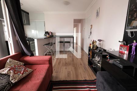 Sala de apartamento para alugar com 2 quartos, 52m² em Vila Assunção, Santo André