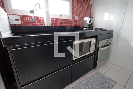 Cozinha de apartamento para alugar com 2 quartos, 52m² em Vila Assunção, Santo André