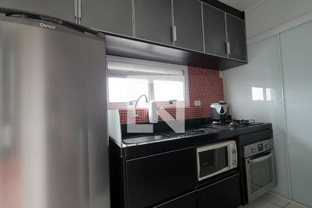 Cozinha de apartamento para alugar com 2 quartos, 52m² em Vila Assunção, Santo André