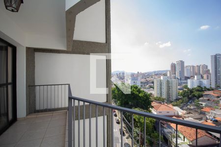 Varanda da Sala de apartamento para alugar com 3 quartos, 93m² em Vila Albertina, São Paulo
